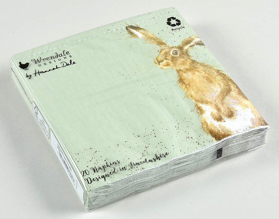 Wrendale Designs Package of Paper Luncheon Napkins by Royal Worcester-1