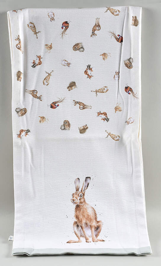 Wrendale Designs 14" X 110" Cloth Table Runner by Royal Worcester-1