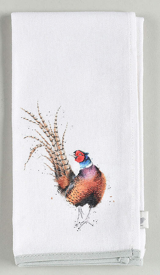 Wrendale Designs Cloth Napkin by Royal Worcester-1