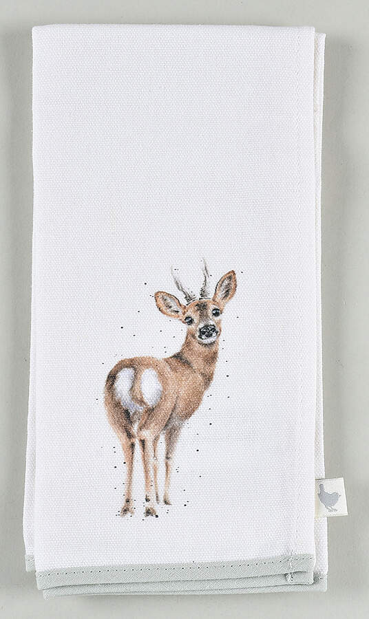 Wrendale Designs Cloth Napkin by Royal Worcester-1