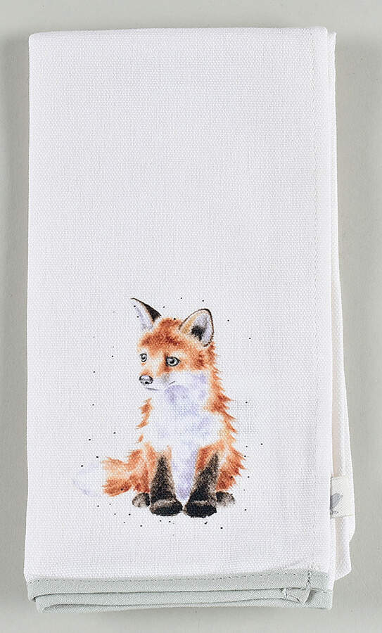 Wrendale Designs Cloth Napkin by Royal Worcester-1