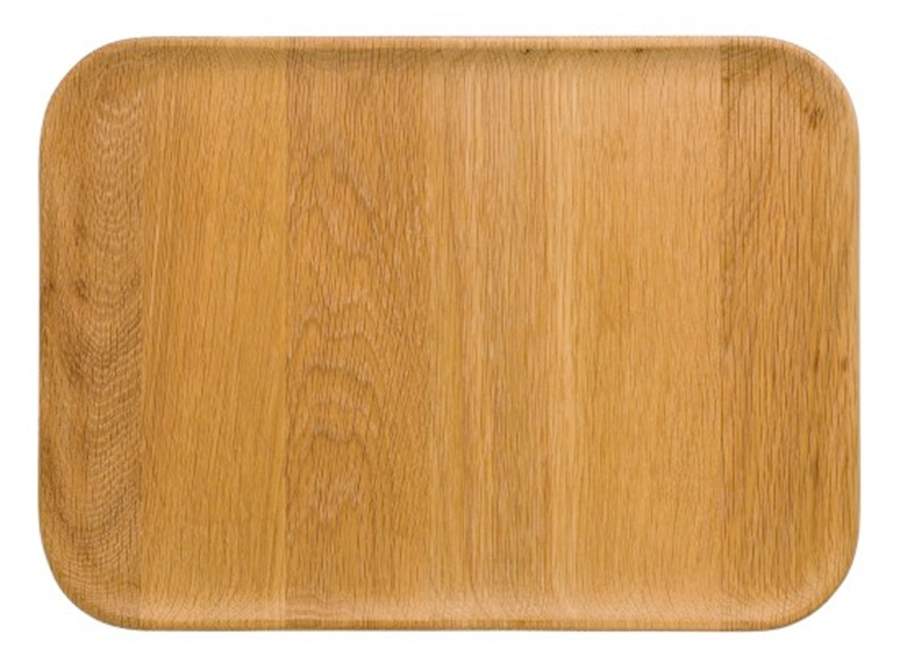 Olio 13" Wood Rectangular Platter by Royal Doulton-1