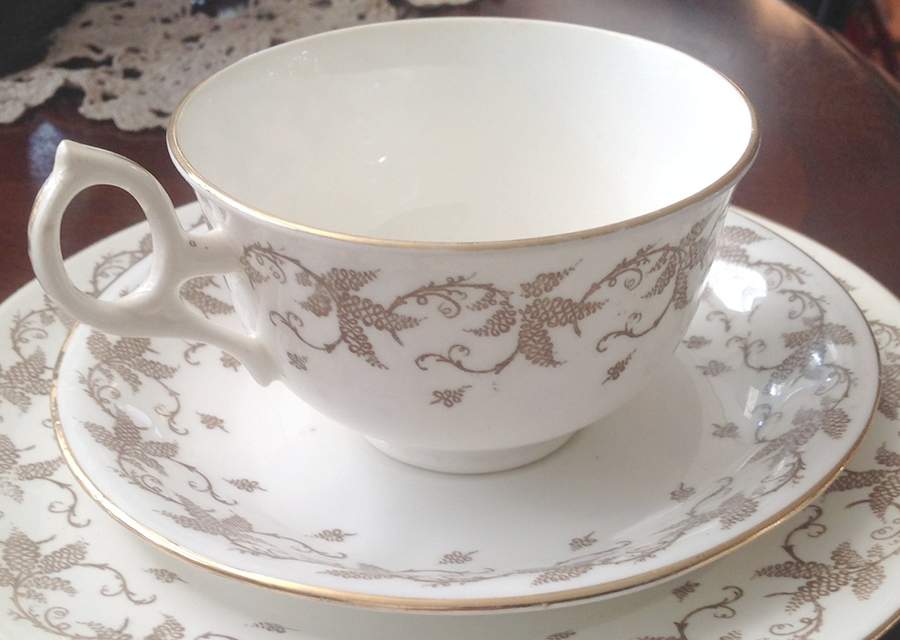 4772 Footed Cup & Saucer Set by Samuel Radford-1