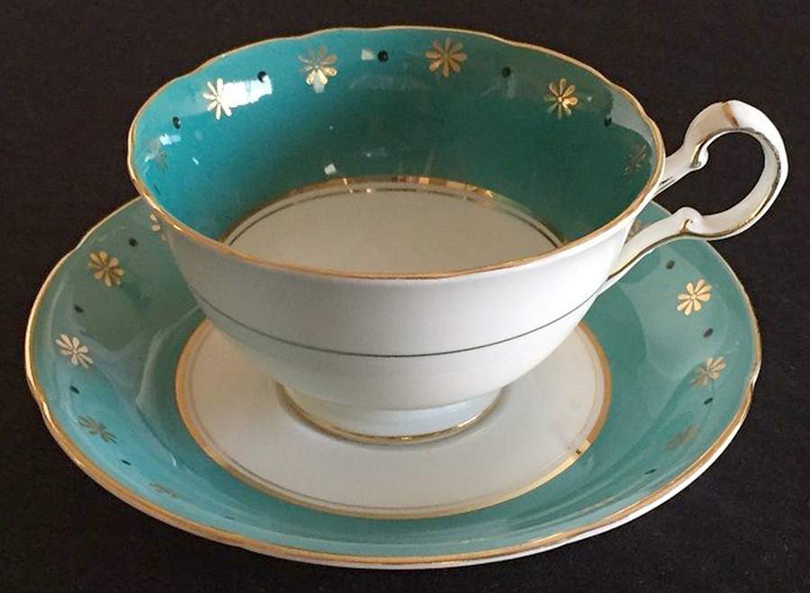 RGR163 Footed Cup & Saucer Set by Royal Grafton-1