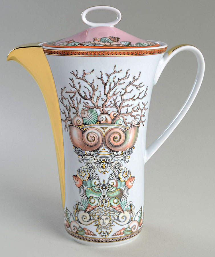 Les Etoiles de la Mer Coffee Pot & Lid by Rosenthal - Continental-1