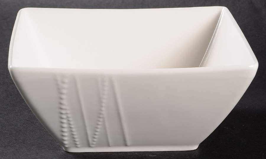 Pearl and Lines Soup/Cereal Bowl by Roscher & Co-1