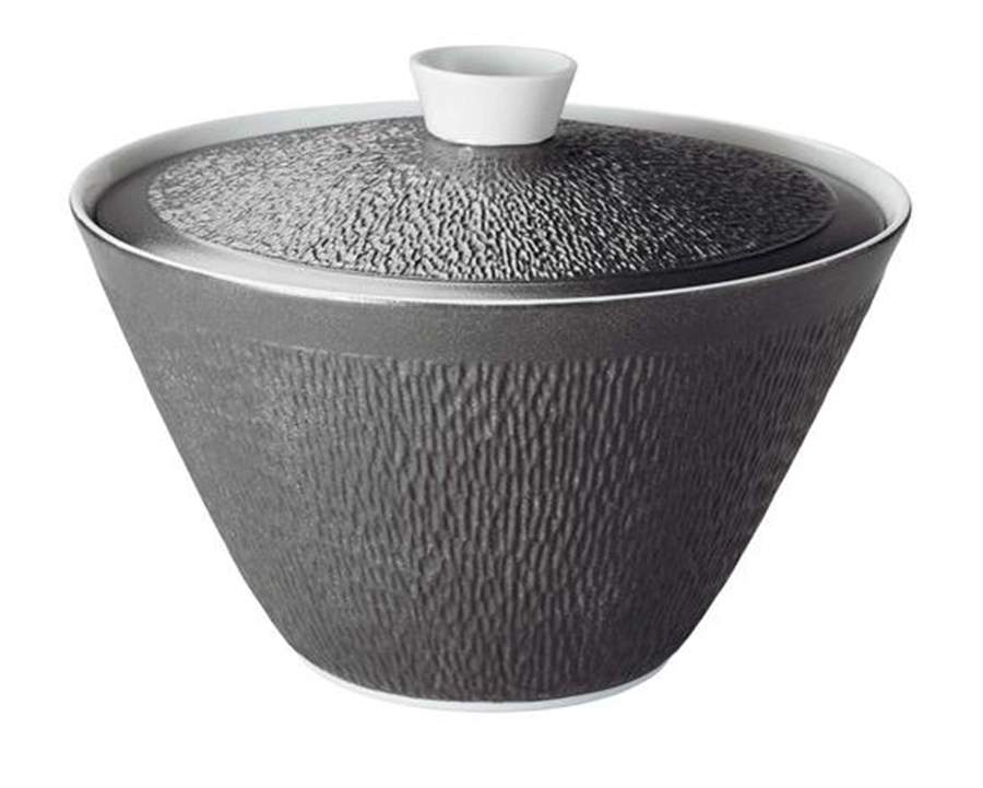 Mineral Irise Dark Grey Tureen &  Lid by Raynaud-1
