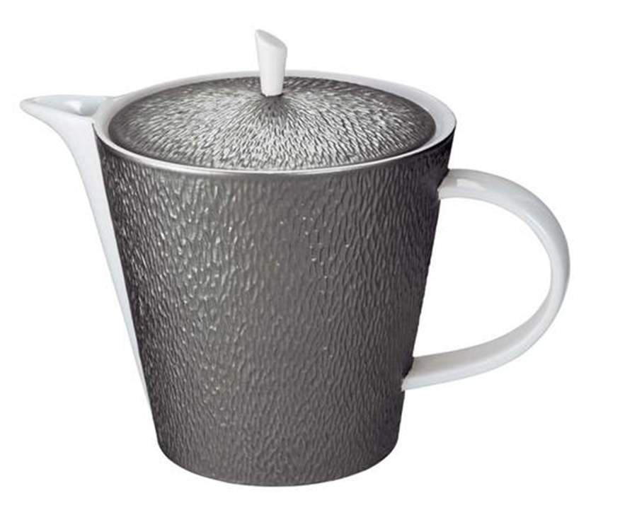 Mineral Irise Dark Grey Tea/Coffee Pot & Lid by Raynaud-1