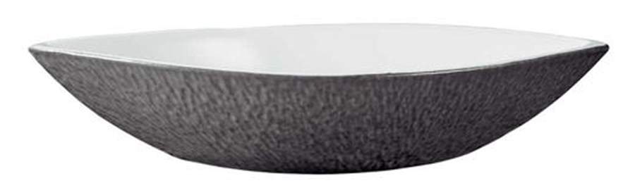 Mineral Irise Dark Grey 5" Oval Dish by Raynaud-1