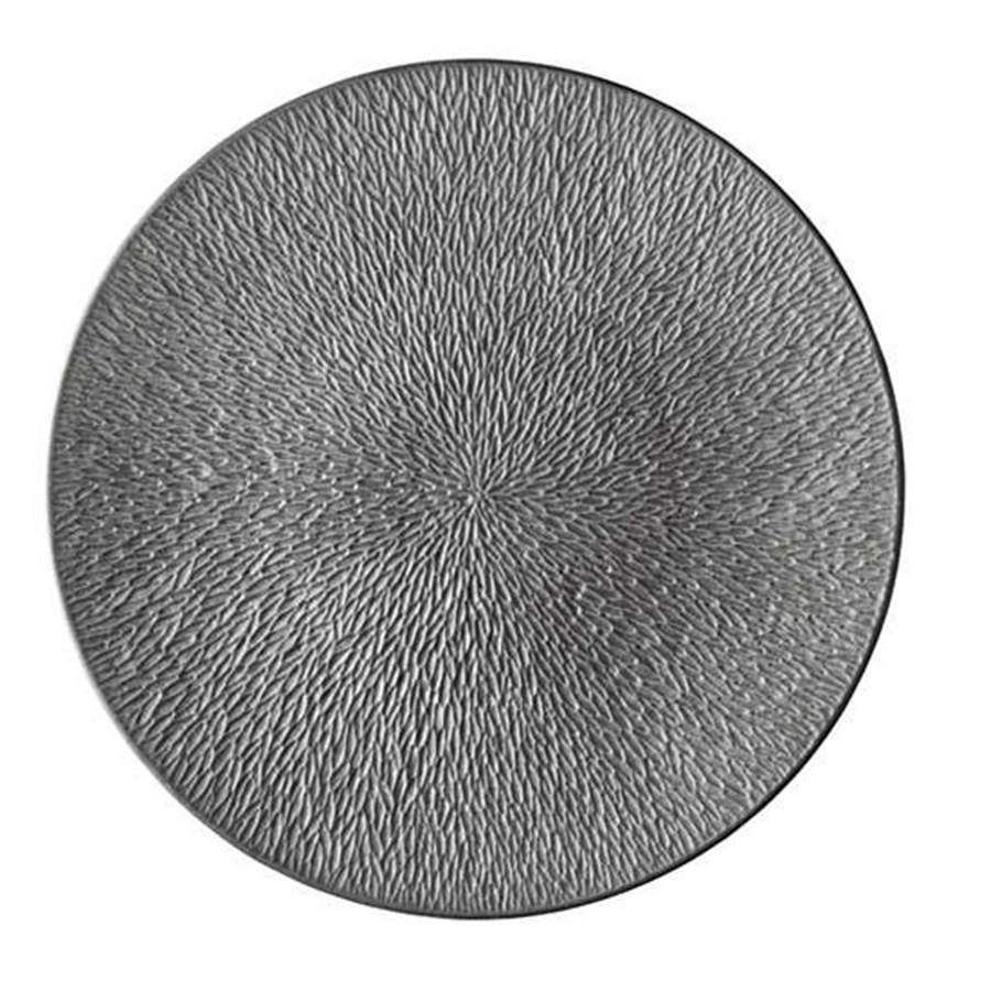 Mineral Irise Dark Grey Bread & Butter Plate by Raynaud-1