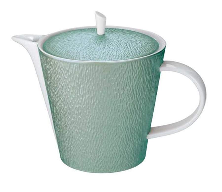 Mineral Irise Khaki (Green) Tea/Coffee Pot & Lid by Raynaud-1