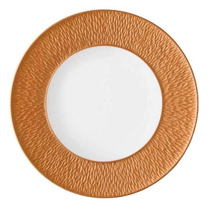 Mineral Irise Ochre Dinner Plate by Raynaud-1
