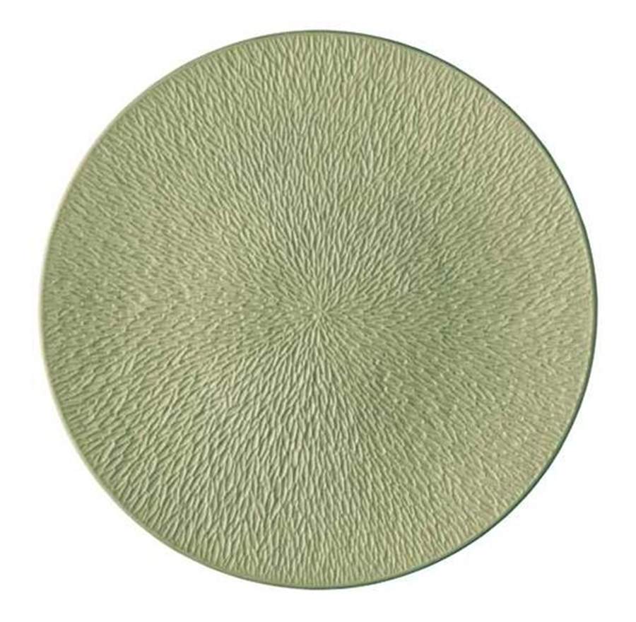 Mineral Irise Olive Green Bread & Butter Plate by Raynaud-1