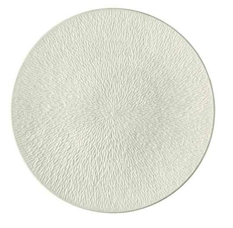 Mineral Irise Shell White Bread & Butter Plate by Raynaud-1