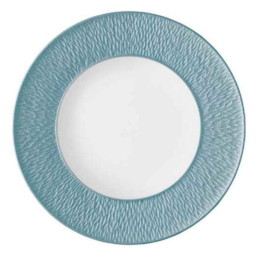 Mineral Irise Sky Blue Dinner Plate by Raynaud-1