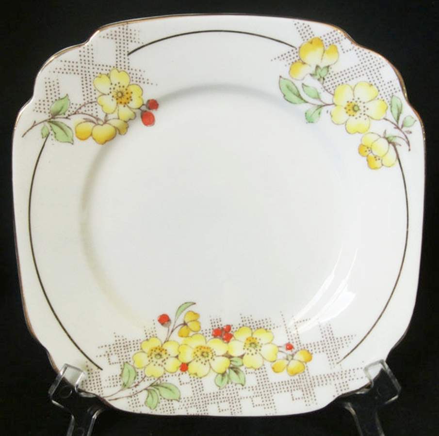 Kew Bread & Butter Plate by Roslyn (England)-1