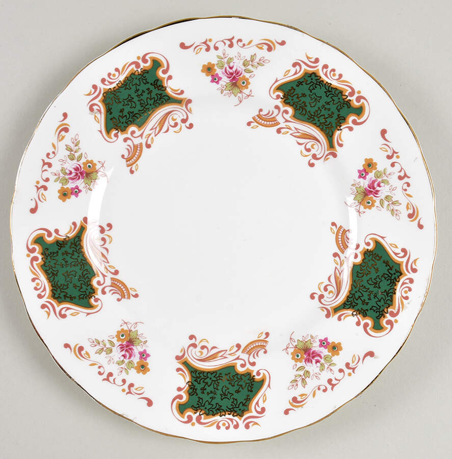 RIA116 Salad Plate by Rosina-Queens-1
