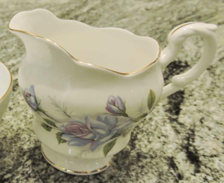 923 (Wide and Narrow Scallops) Creamer by Royal Standard-1