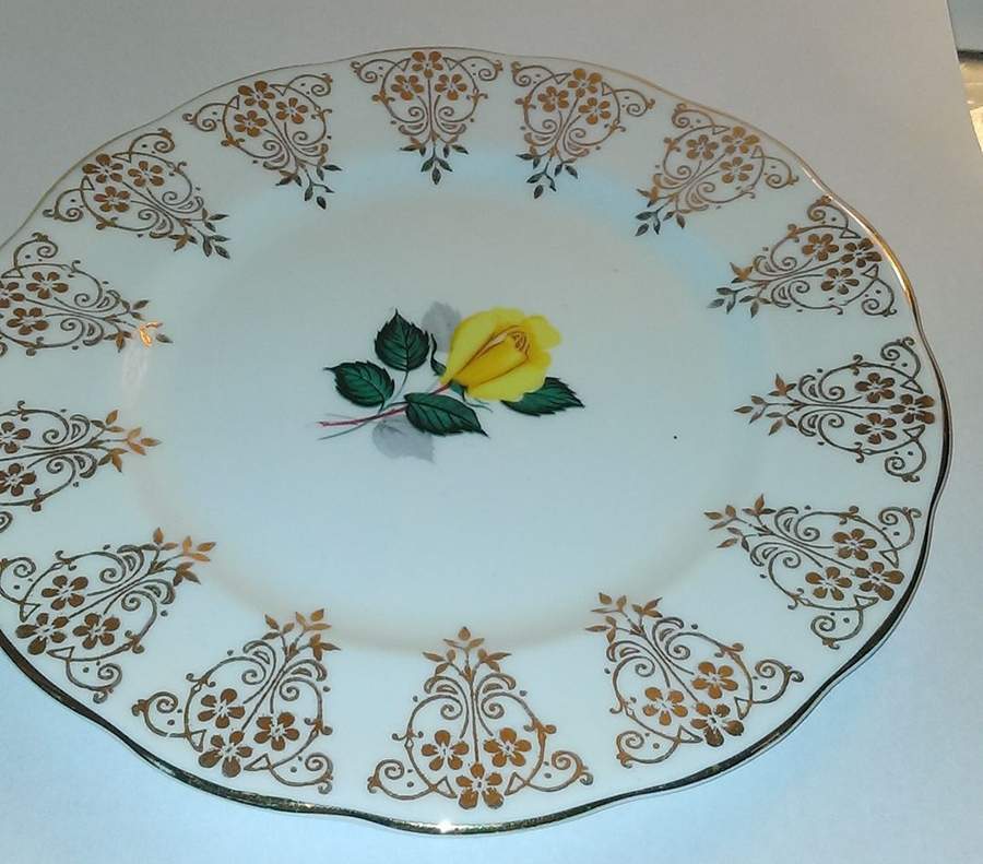 RLY41 Dinner Plate by Roslyn (England)-1
