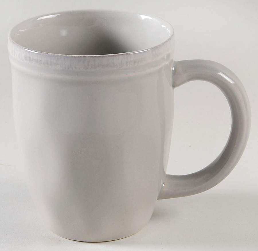 Cucina Sea Salt Grey Mug by Rachael Ray-1