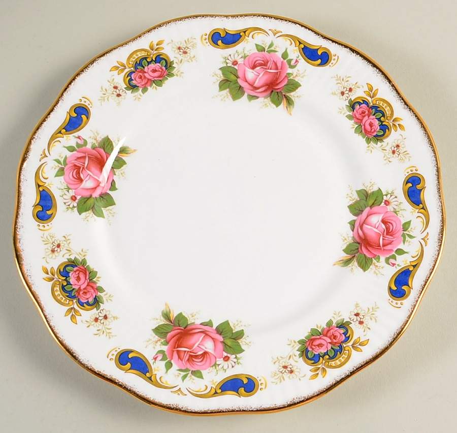 Balmoral Salad Plate by Rosina-Queens-1