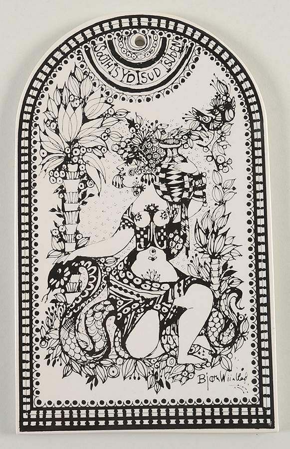 Die Vier Windrichtungen (The 4 Wind Directions) Wall Plaque by Rosenthal - Continental-1