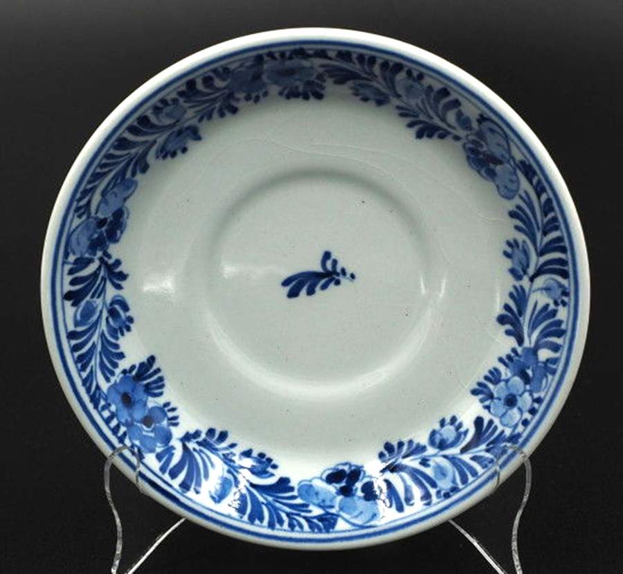 1296 Saucer for Demitasse Cup by Royal Delft-1