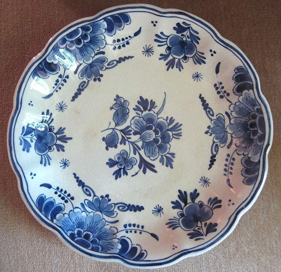 645 Salad Plate by Royal Delft-1