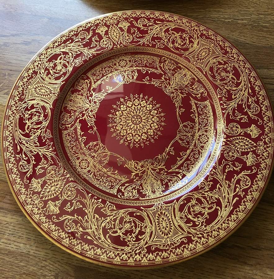 RW342 Dinner Plate by Royal Worcester-1