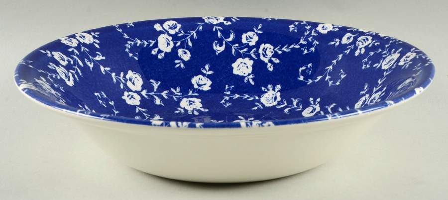 Blue Chintz 10" Round Serving Bowl by Royal Stafford-1