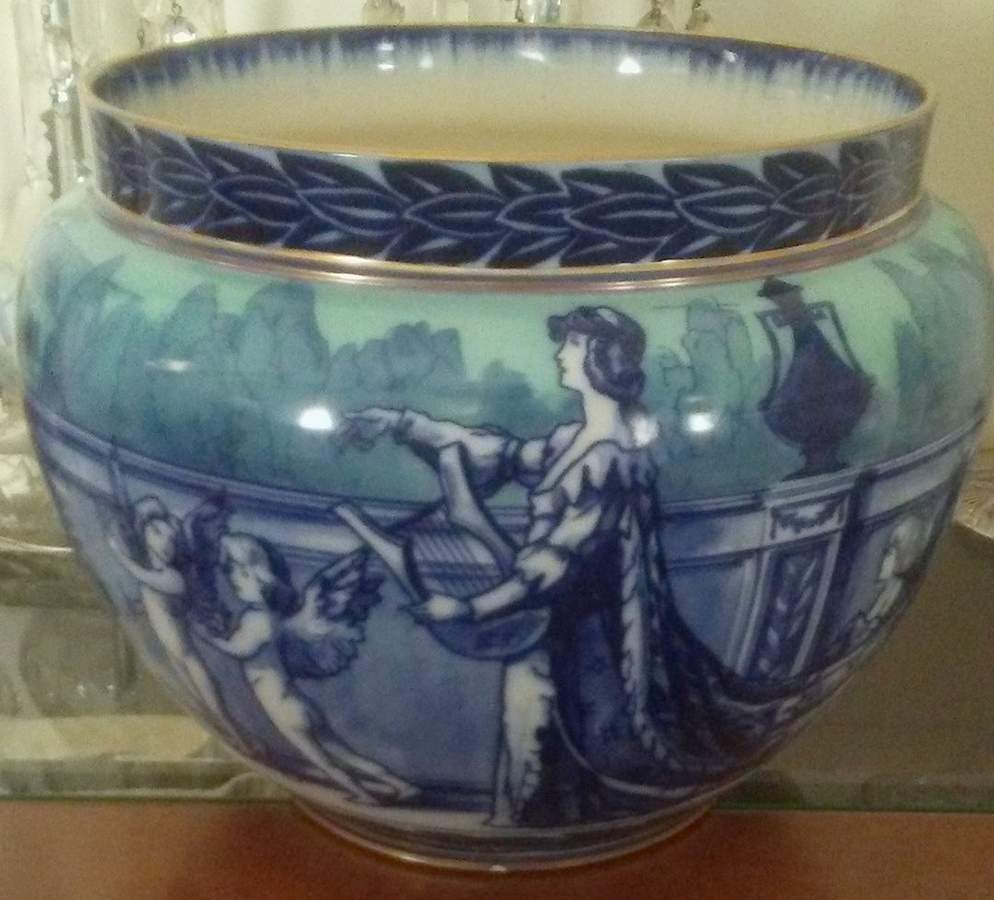 Arcadia 12" Jardiniere by Royal Doulton-1