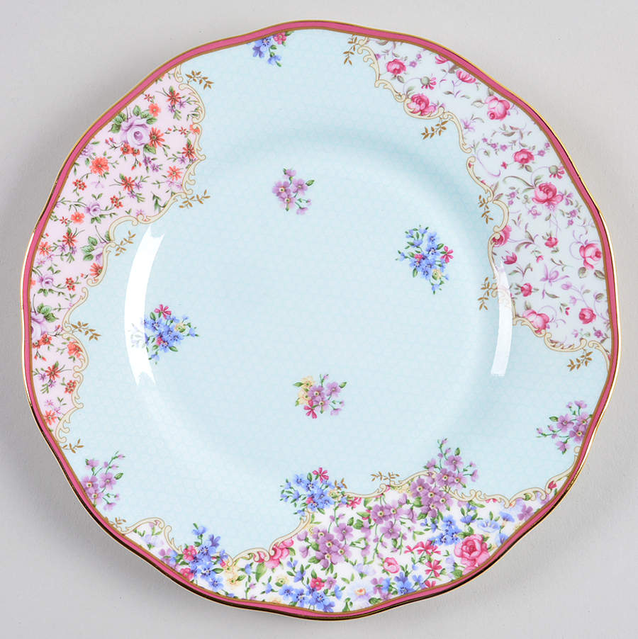 Candy Collection Salad/Dessert Plate by Royal Albert-1