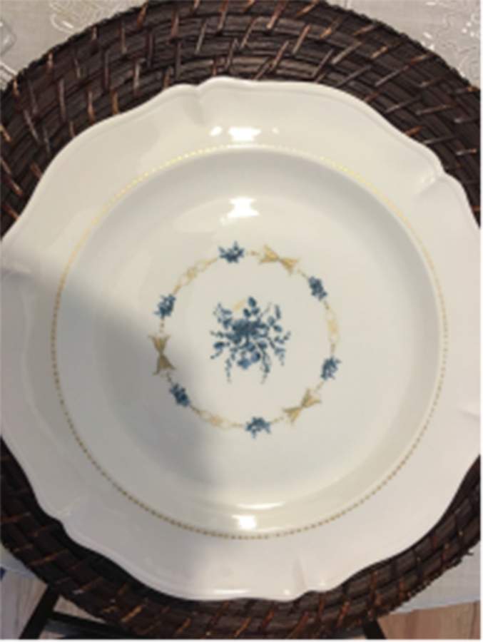 RYE38 Dinner Plate by Royale (France)-1