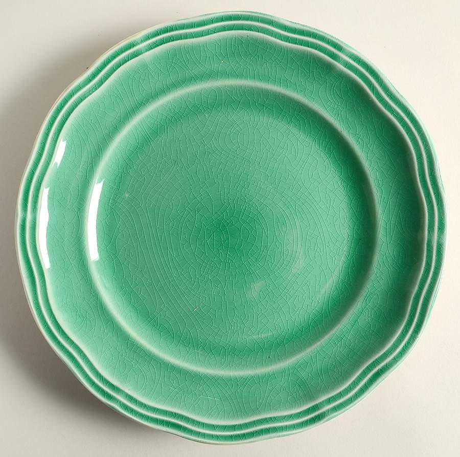 Baroque Seafoam Dinner Plate by Roscher & Co-1