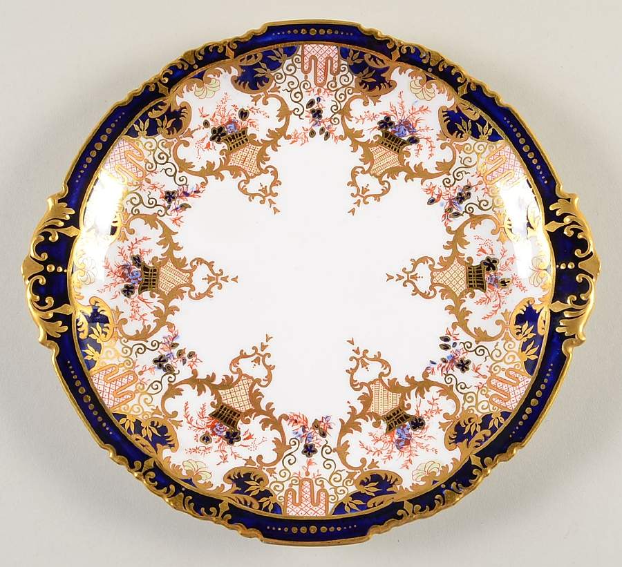 5853 Cookie Plate by Royal Crown Derby-1