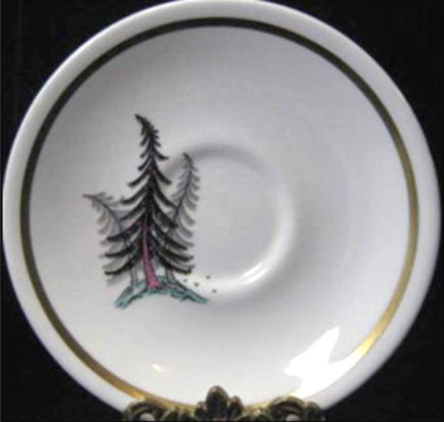 Top O' the Hill Saucer by Royal Albert-1