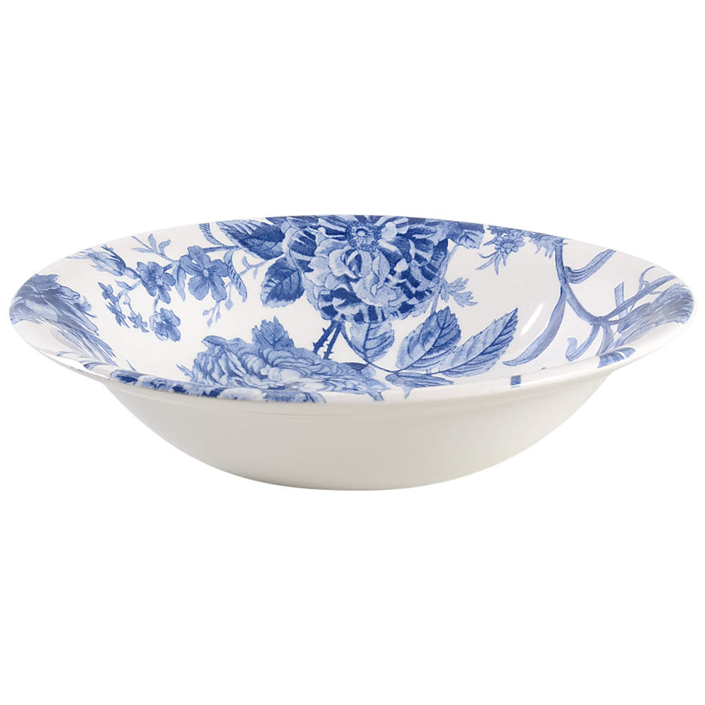 Floral Weave Blue 10" Round Serving Bowl by Royal Stafford-1