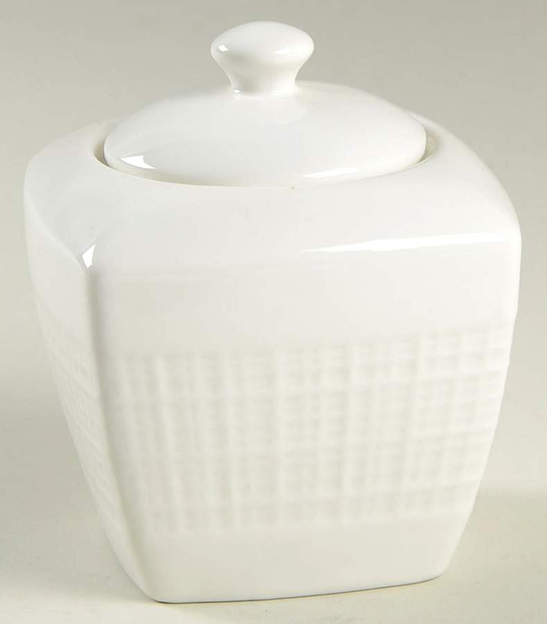Mesh Sugar Bowl & Lid by Roscher & Co-1