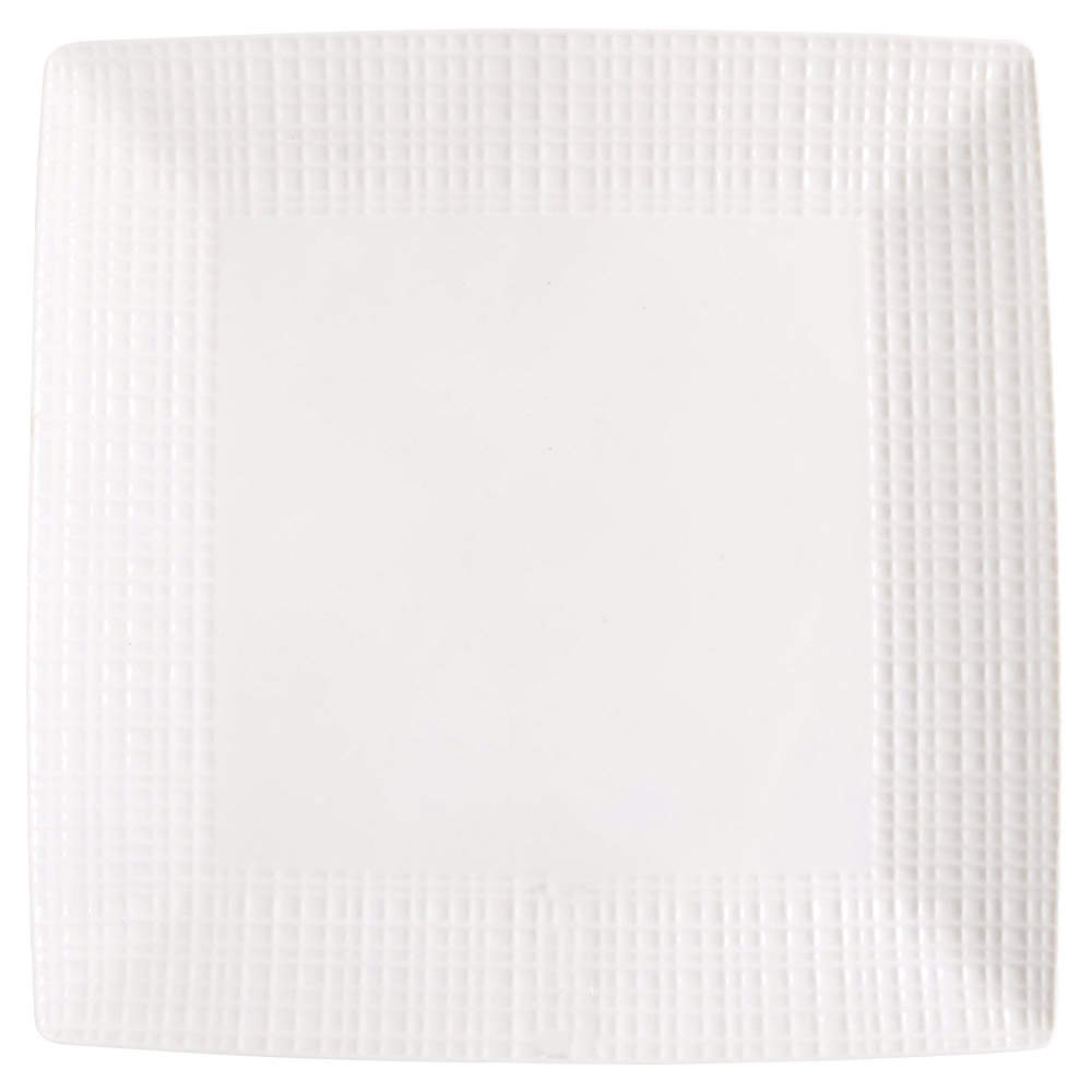 Mesh Square Dinner Plate by Roscher & Co-1