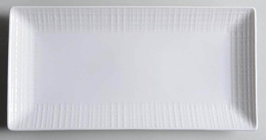 Mesh 12" Rectangular Serving Platter by Roscher & Co-1