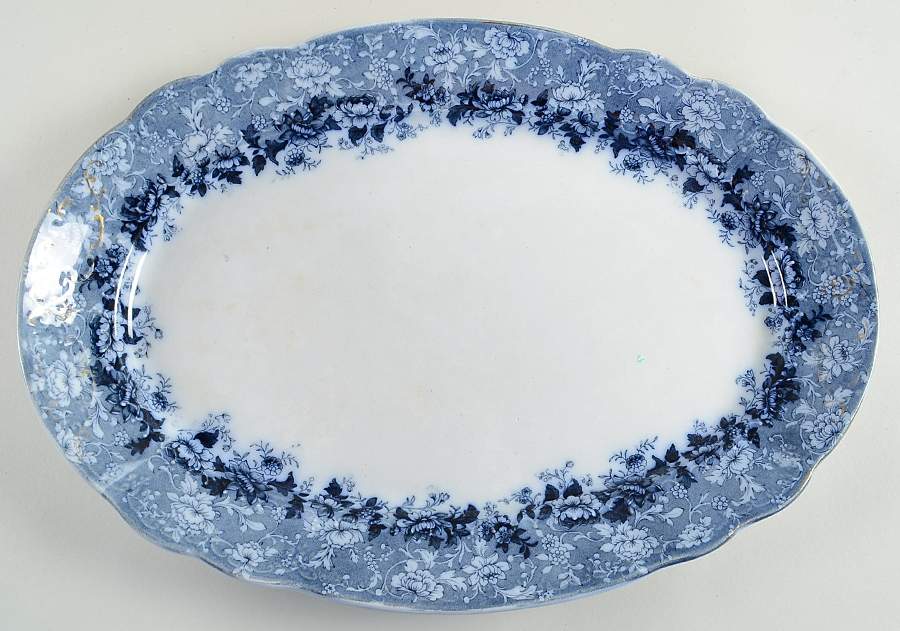Dundee 16" Oval Serving Platter by Ridgway (Ridgways)-1