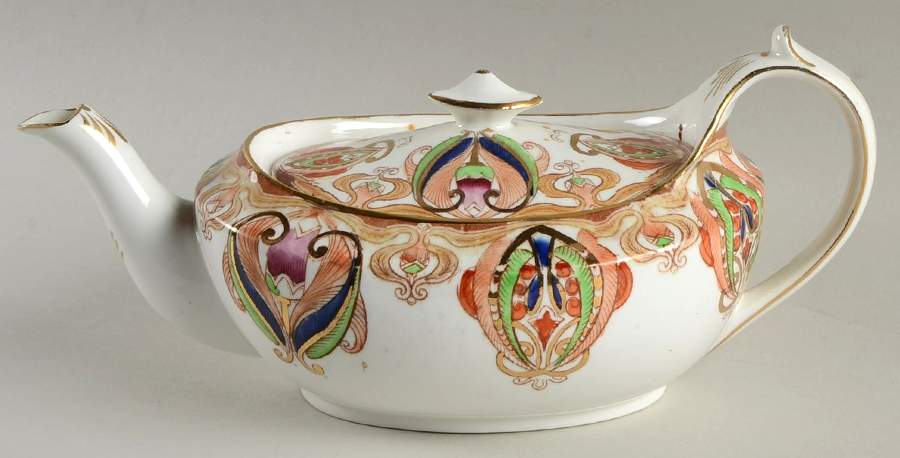 Nogi Teapot & Lid by Samuel Radford-1