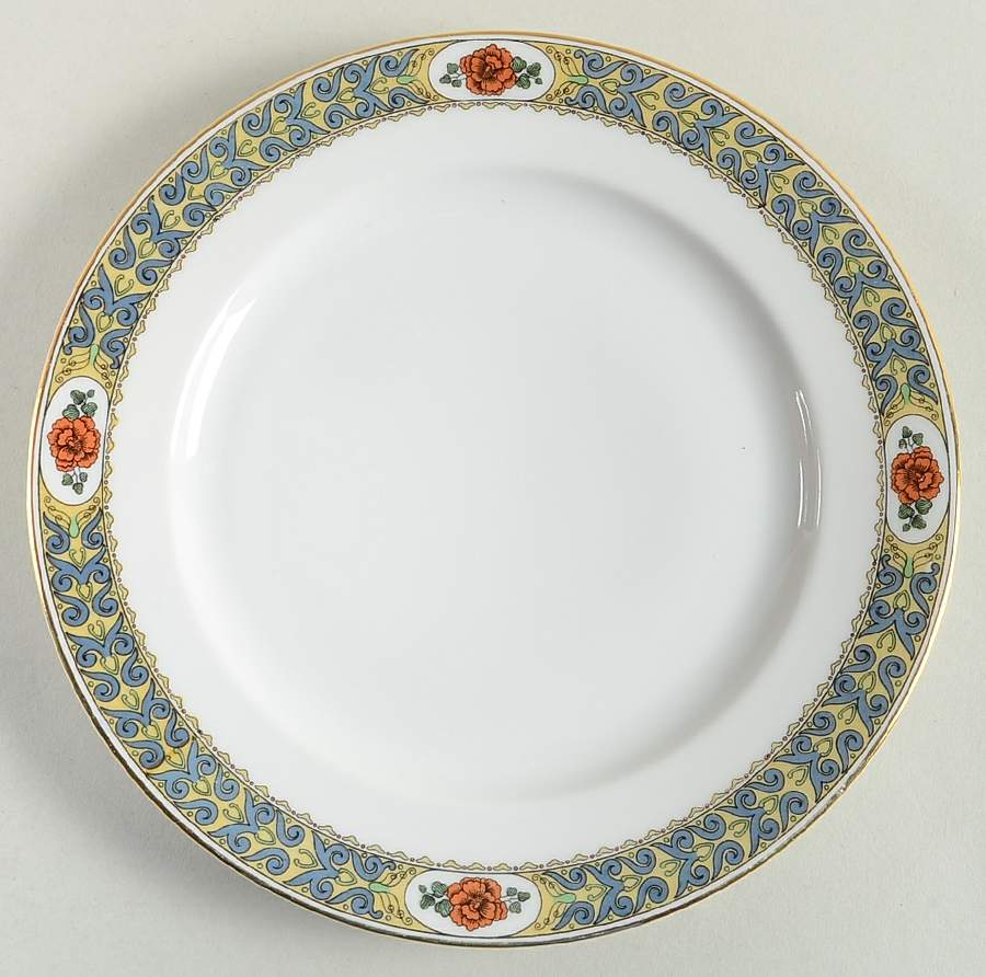 ROB154 (NO VERGE) Salad Plate by Royal Bayreuth-1