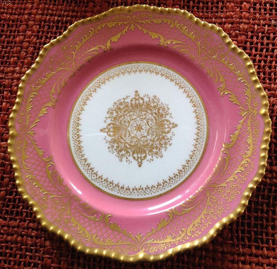 C9908 Pink Salad Plate by Royal Doulton-1