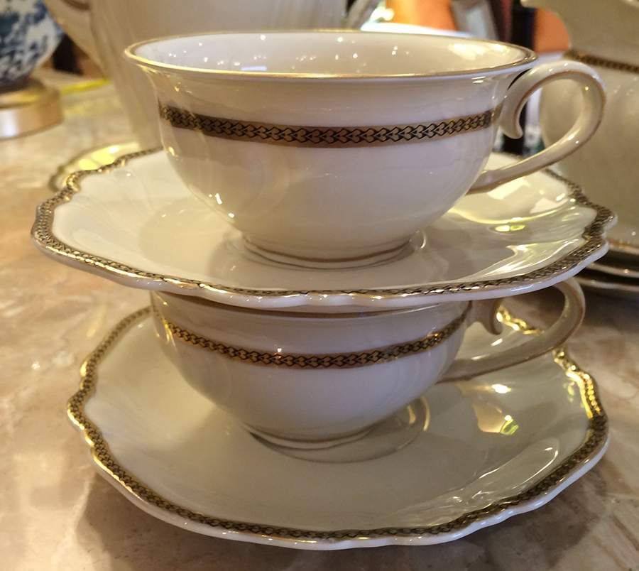 2482 Footed Cup & Saucer Set by Rosenthal - Continental-1