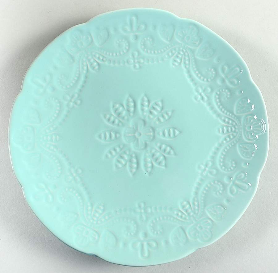 Bohemia Mint Salad Plate by Roscher & Co-1