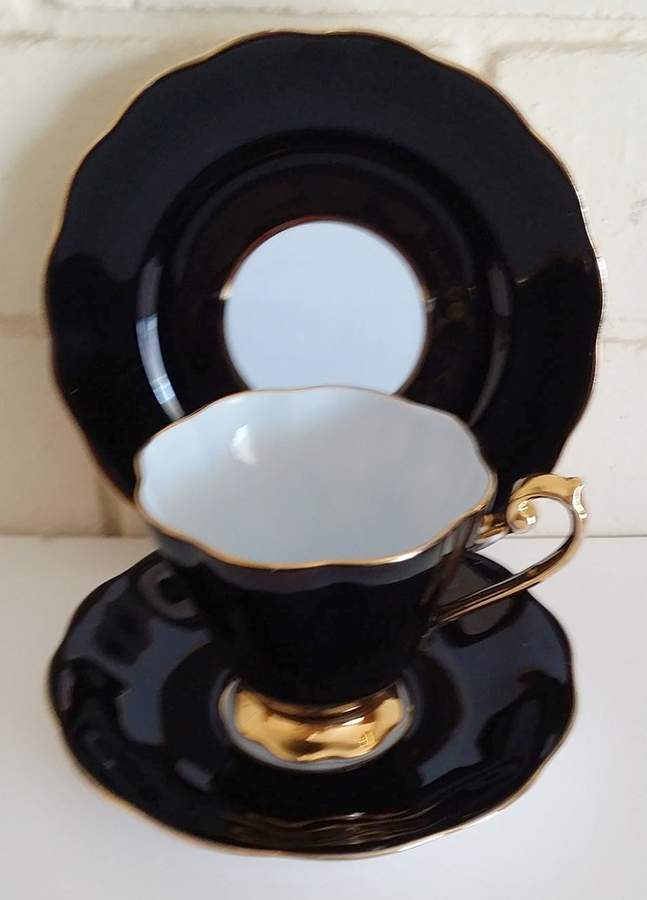 1418 Footed Cup & Saucer Set by Royal Stafford-1