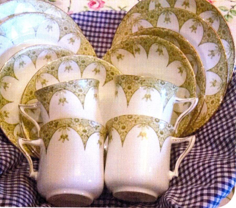 Louis XIV Flat Cup & Saucer Set by Royal Grafton-1