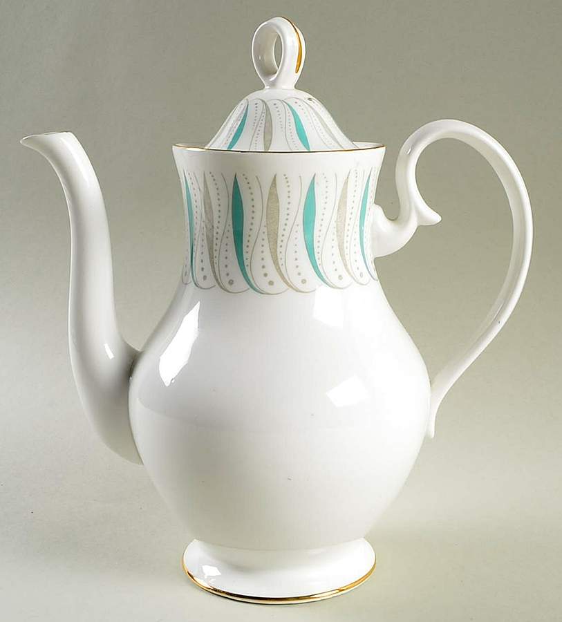 Lucerne Coffee Pot & Lid by Royal Albert-1