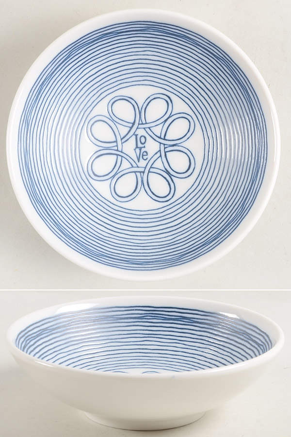 Blue Love Fruit/Dessert (Sauce) Bowl by Royal Doulton-1